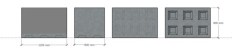 Betonový blok AB5R 1200x800x800 mm (2)
